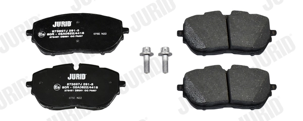 Klocki hamulcowe przednie tarczowe Citroen C5 AIRCROSS