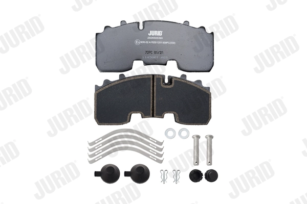 Okładziny (klocki) do hamulców tarczowych tylne Mercedes Benz Truck TRUCK ATEGO II ciężarówka z platformą/podwoziem (2004 - 2026) cena, od 95,54 USD