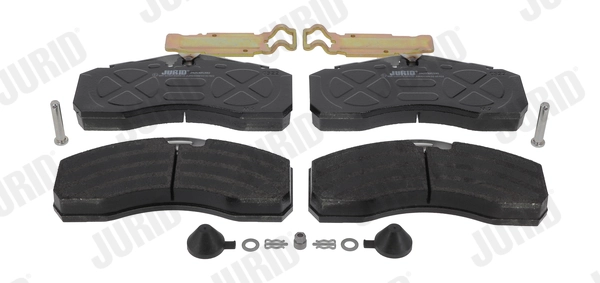 Klocki hamulcowe przednie tarczowe TDP1087S Arvin Meritor