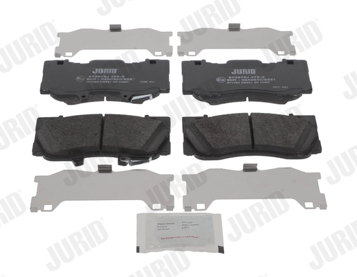 Do koszyka 5346407 Ford Klocki hamulcowe przednie tarczowe