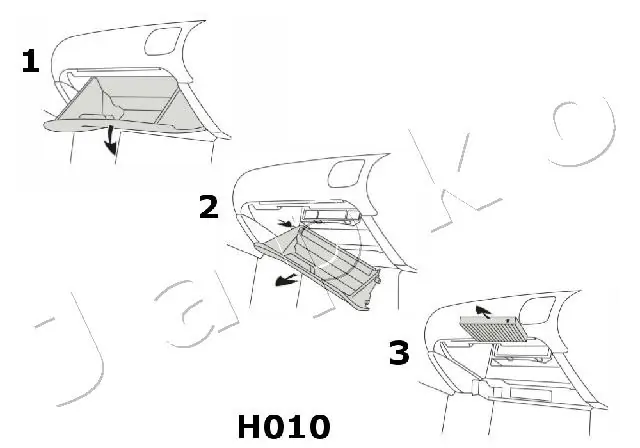 Do koszyka Filtr kabiny Honda Prelude V BB