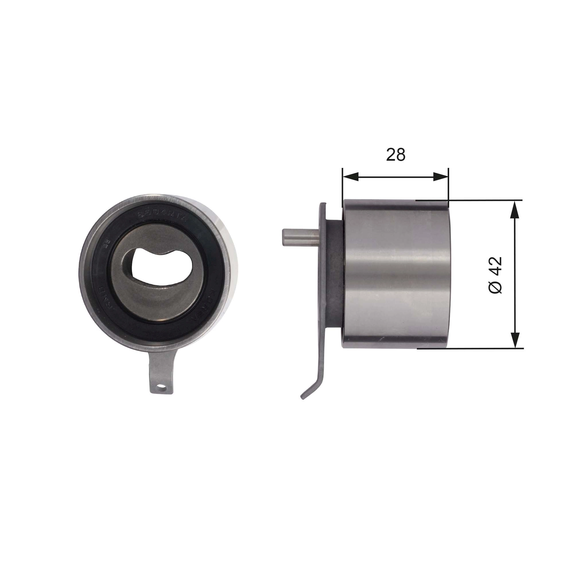 Rolka napinacza paska rozrządu do Daewoo Matiz  KLYA