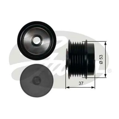 Koło pasowe alternatora do Toyota Auris UKP E15