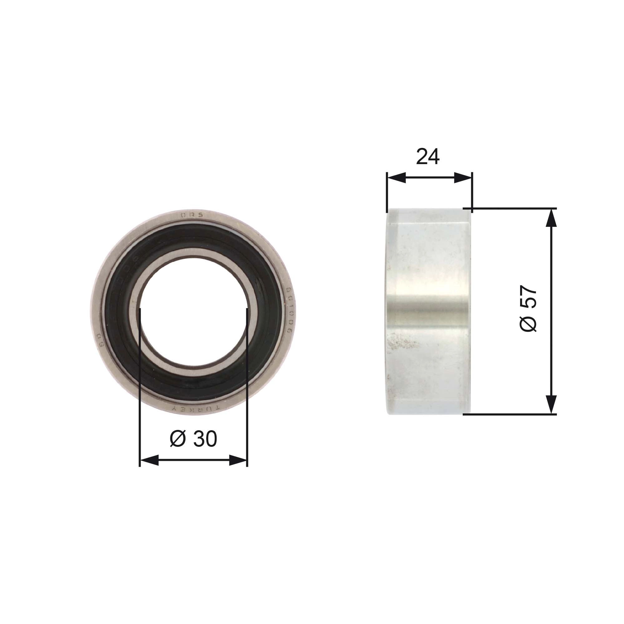 Rolka napinacza paska rozrządu do Citroen Jumpy I BS, BT, BY, BZ