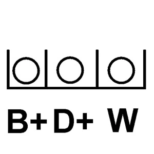 Regulator alternatora (przekaźnik ładowania) Land Rover Range Rover 2 LP, P38A