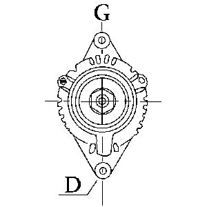  Alternator Daewoo Nexia 1