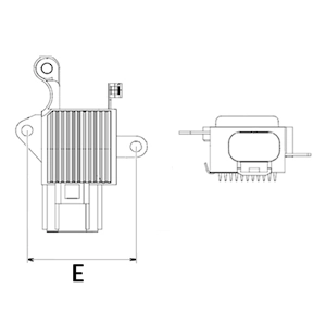 Regulator alternatora (przekaźnik ładowania) Honda Accord 8 CU