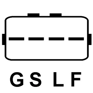 Regulator alternatora (przekaźnik ładowania) Mitsubishi Outlander 1 CU