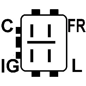 Regulator alternatora (przekaźnik ładowania) Honda Accord 7 CL, CM