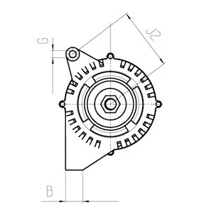 30667788 VAG Alternator