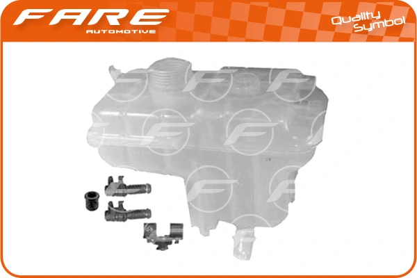 Do koszyka Zbiorniczek wyrównawczy układu chłodzenia Citroen C5 I DC