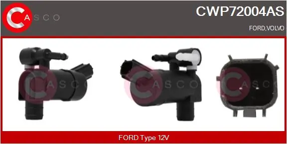 Pompka spryskiwacza szyby przedniej Ford Fiesta Mk6 hatchback (CB1) (2008 - 2016) cena, od 17,94 USD