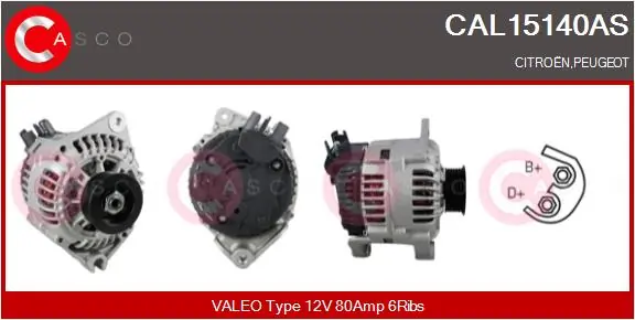 CAL15140AS Casco