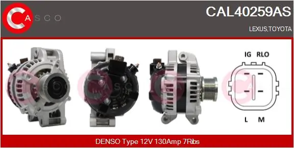 Do koszyka Alternator Lexus IS  E2