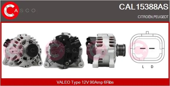 CAL15388AS Casco