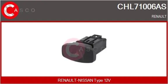  Przycisk włączania światła awaryjnego Renault Clio 