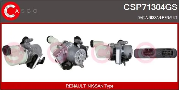 Pompa wspomagania hydraulicznego kierownicy do Renault DUSTER I HS