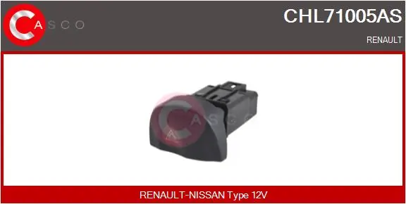 Przycisk włączania światła awaryjnego Renault Megane 1 EA0, EA1