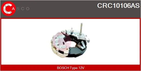 Mostek prostowniczy alternatora = Moster diodowy alternatora 243950 Volvo