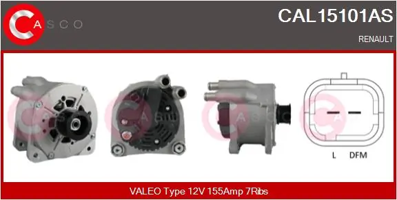 CAL15101AS Casco