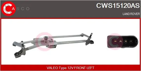 Mechanizm wycieraczek do Land Rover Freelander II L359