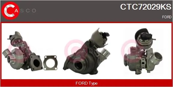 Turbina Ford Kuga I SUV (CBV) (2008 - 2012) cena, od 278,84 USD