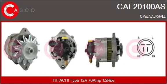 CAL20100AS Casco