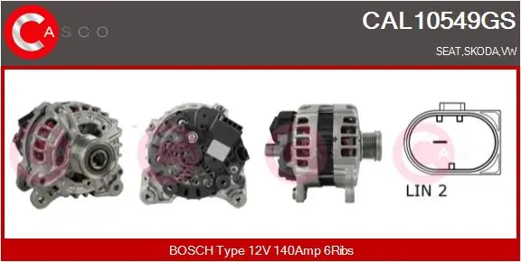 CAL10549GS Casco