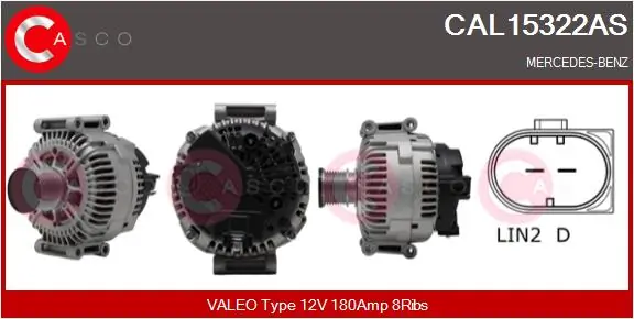 CAL15322AS Casco