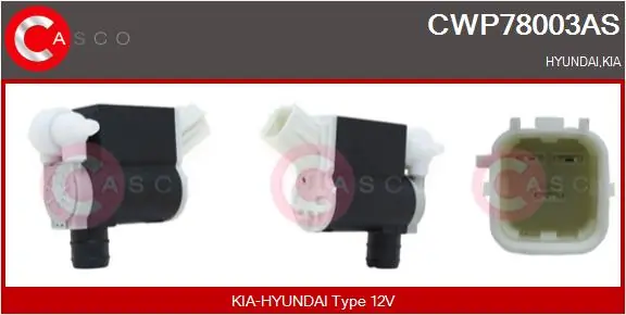 Pompka spryskiwacza szyby przedniej do Hyundai Tucson III TL