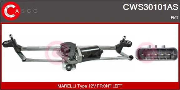 Do koszyka Mechanizm wycieraczek Fiat Stilo  192