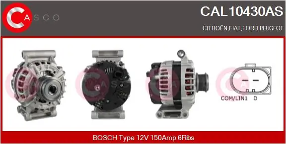 CAL10430AS Casco