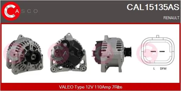CAL15135AS Casco