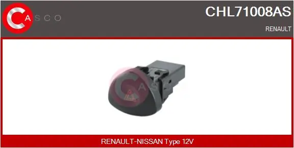  Przycisk włączania światła awaryjnego Renault Clio 2