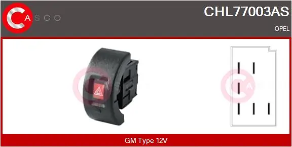 Przycisk włączania światła awaryjnego Opel Zafira A minivan (F75) (1999 - 2005) cena, od 14,69 USD
