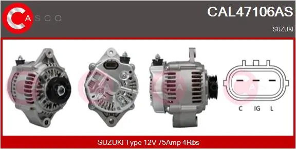 CAL47106AS Casco