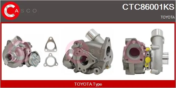 Turbina Toyota Previa minivan (ACR3) (2000 - 2006) cena, od 399,13 USD