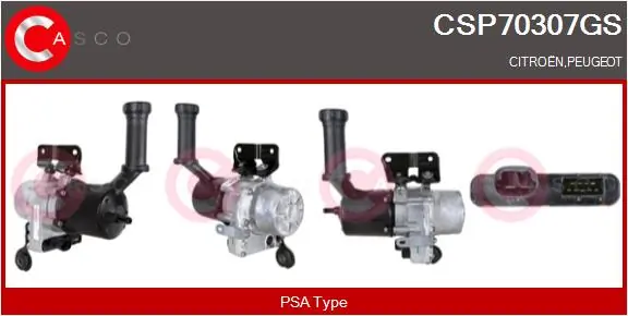 Pompa wspomagania hydraulicznego kierownicy Peugeot 3008 I