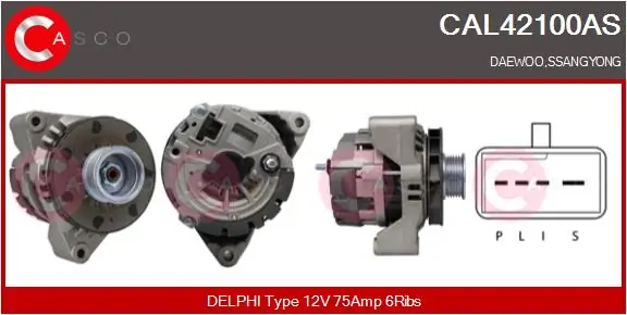 A6621543202 Mercedes Alternator