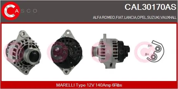 CAL30170AS Casco
