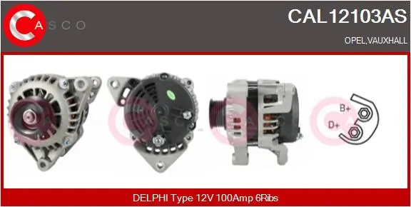 CAL12103AS Casco