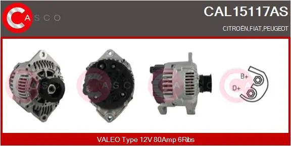CAL15117AS Casco