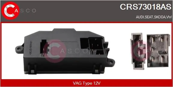 Rezystor wentylatora nagrzewnicy (ogrzewacza kabiny) do Volkswagen AMAROK  2HA, 2HB, S1B, S6B, S7A, S7B
