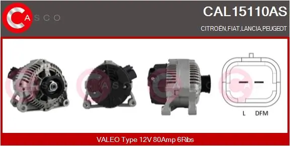 CAL15110AS Casco