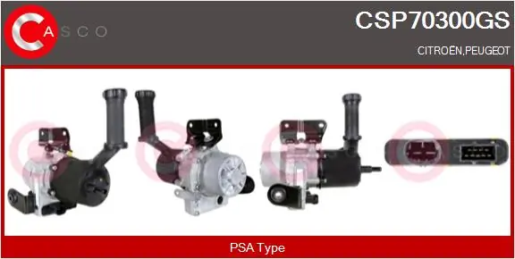 Pompa wspomagania hydraulicznego kierownicy do Citroen C4 PICASSO I UD