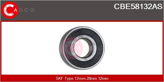 Łożysko alternatora Audi 80 89, 89Q, 8A