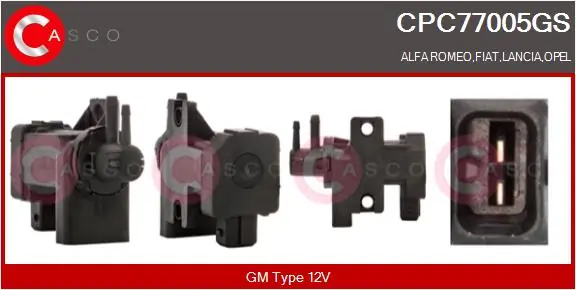 55228986 VAG Przetwornik ciśnienia (solenoid) doładowania