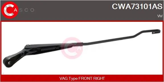 Do koszyka Ramię wycieraczki szyby przedniej Volkswagen Passat B5 3B3