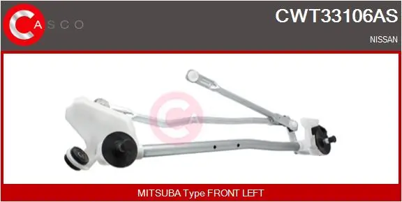  Mechanizm wycieraczek Nissan Micra 