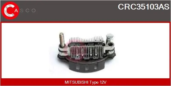 Mostek prostowniczy alternatora = Moster diodowy alternatora Mitsubishi Galant 8 EA